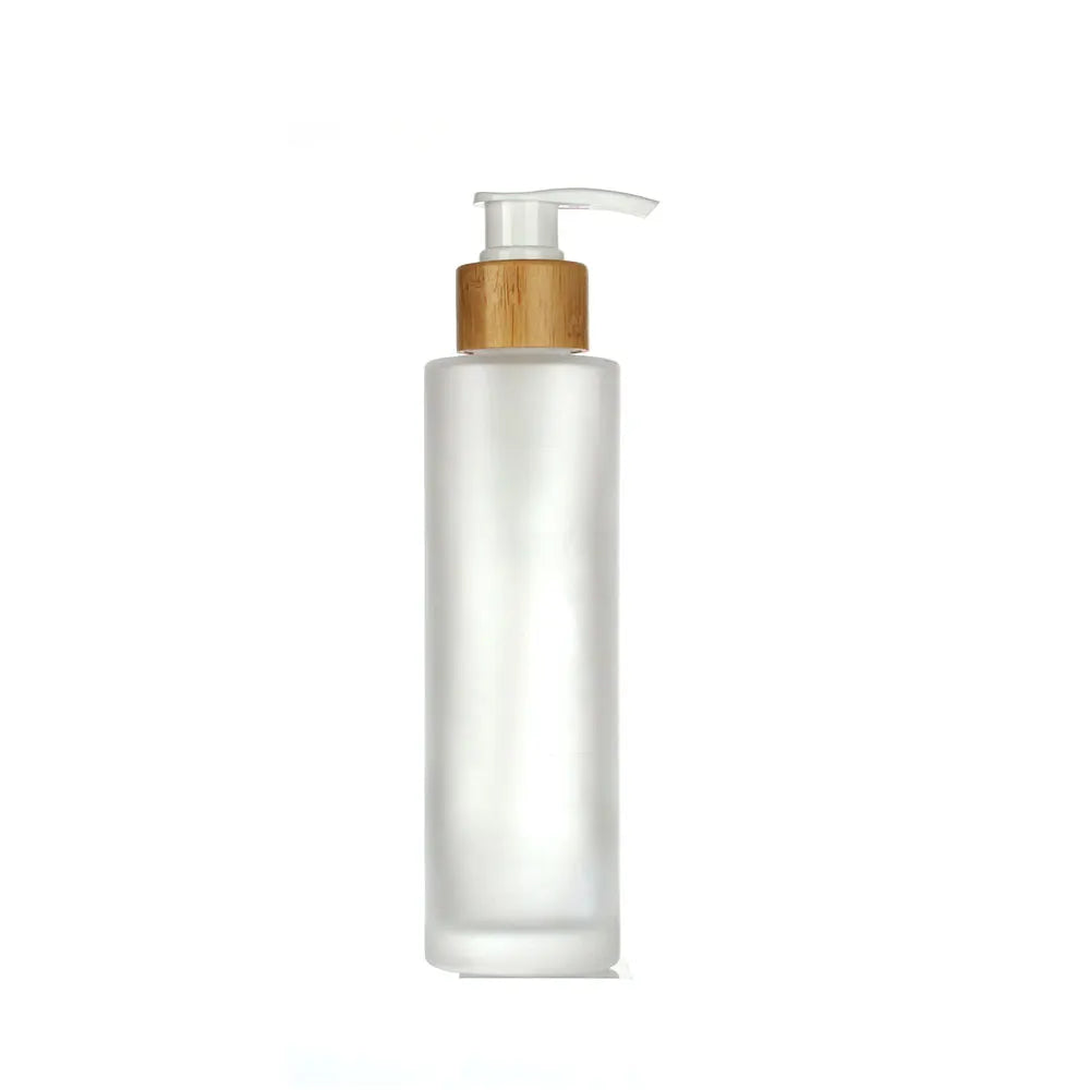 120/150Ml Large Capacity Clear Frosted Glass Bottle Lotion Bottle Cosmetic Spray Empty Container Packaging