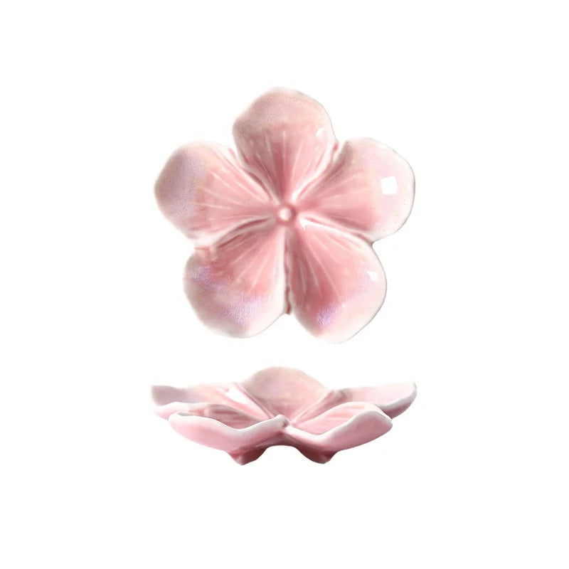 Vintage Flower Ceramic Dipping Dish