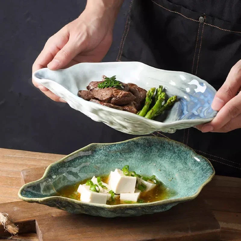 Japanese Kiln Ceramic Dipping Dish