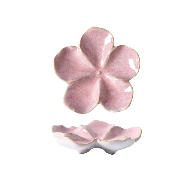 Vintage Flower Ceramic Dipping Dish