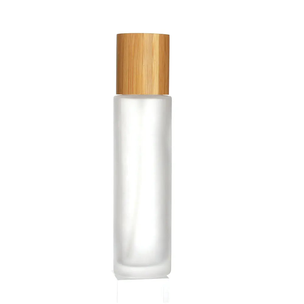 120/150Ml Large Capacity Clear Frosted Glass Bottle Lotion Bottle Cosmetic Spray Empty Container Packaging