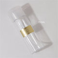 150/200/300/500ml Manicure Removal Press Bottle Clear Empty Pump Bottle Portable Nail Polish Remover Cleanser Cosmetic Dispenser