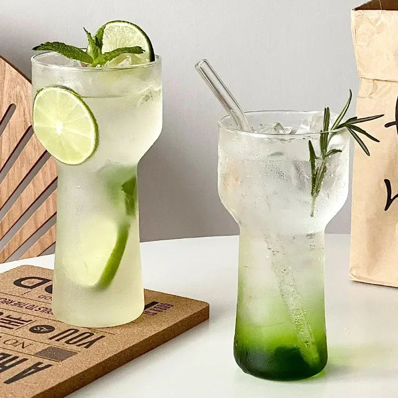 Hot High Borosilicate Transparent High-temperature Resistant Torch Cup, Coffee Cup, Bubble Water Glass, Cold Beverage Glass Cup