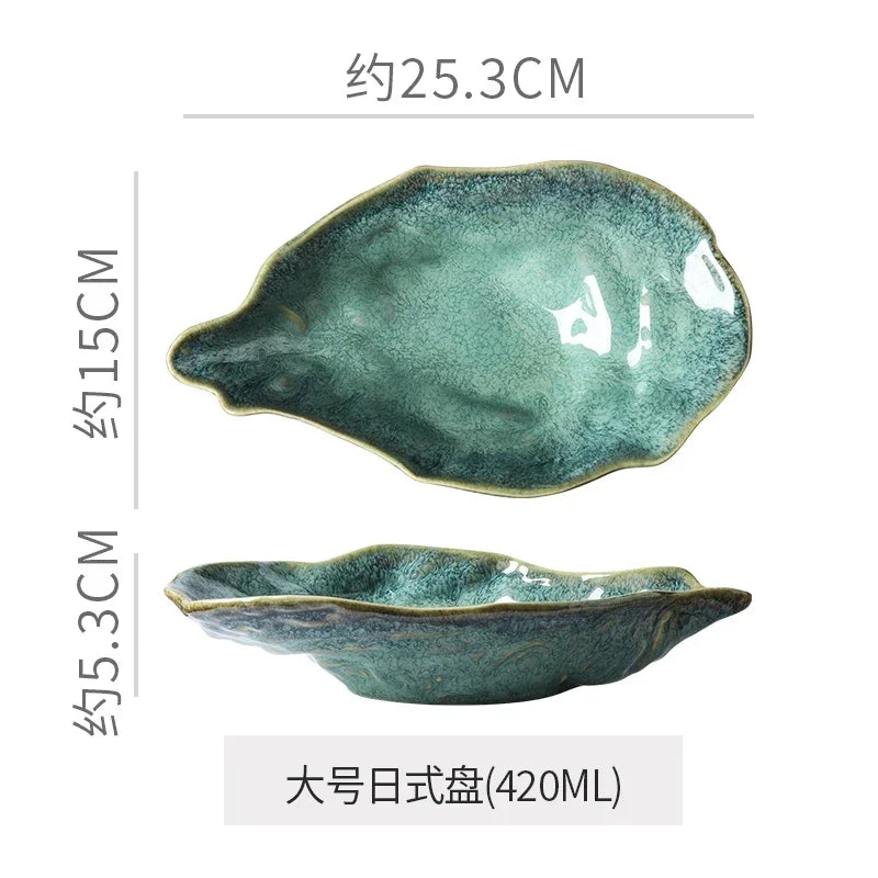 Japanese Kiln Ceramic Dipping Dish