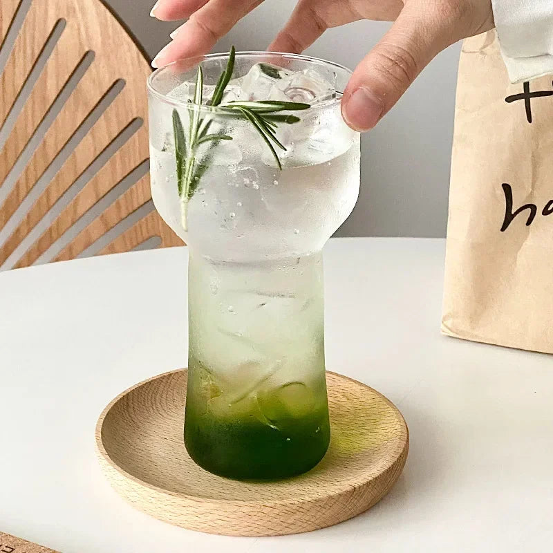 Hot High Borosilicate Transparent High-temperature Resistant Torch Cup, Coffee Cup, Bubble Water Glass, Cold Beverage Glass Cup