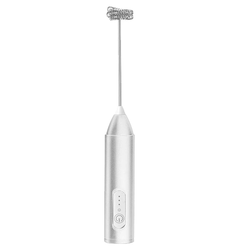 USB Rechargeable Electric Milk Frother & Egg Beater