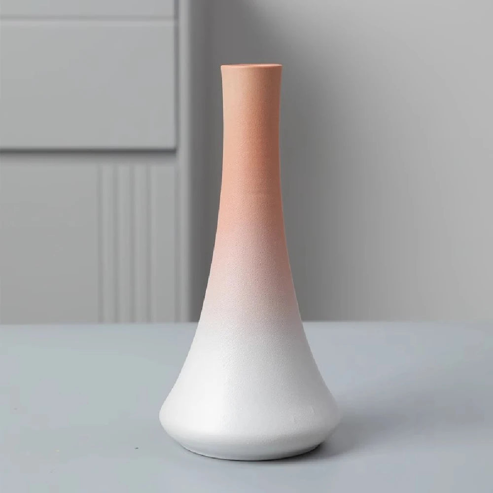 Ceramic Small flower Vase Home Decoration Crafts Tabletop Ornament Simplicity Japanese-style Decoration