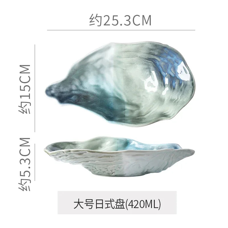 Japanese Kiln Ceramic Dipping Dish