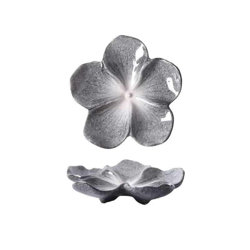 Vintage Flower Ceramic Dipping Dish