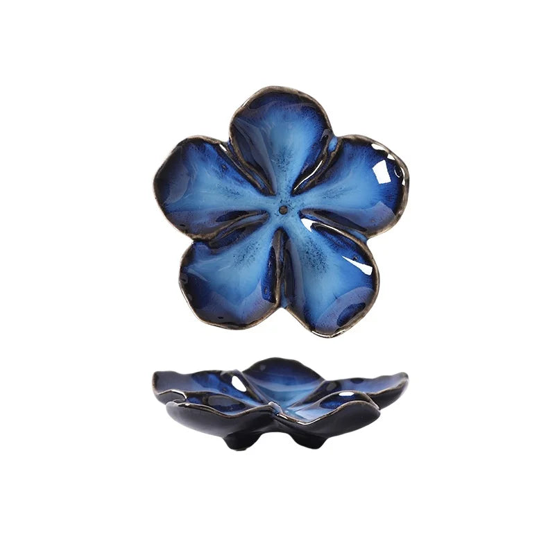 Vintage Flower Ceramic Dipping Dish