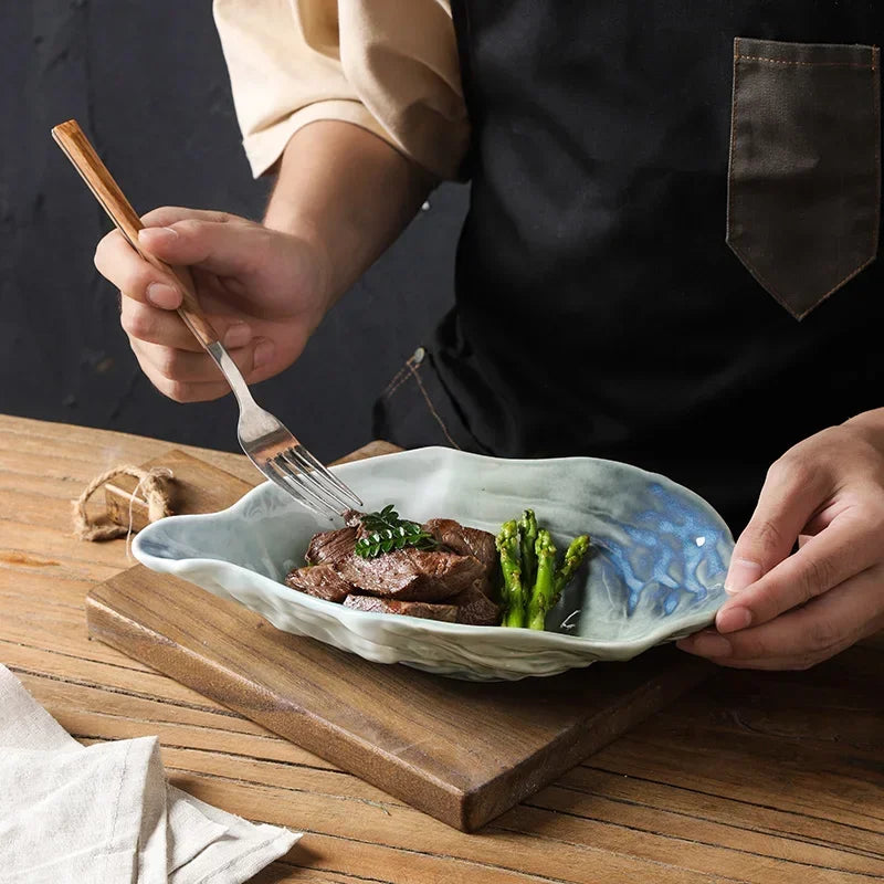 Japanese Kiln Ceramic Dipping Dish