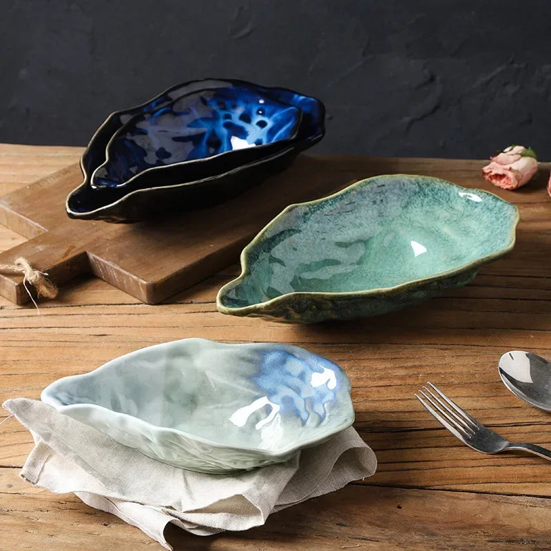 Japanese Kiln Ceramic Dipping Dish